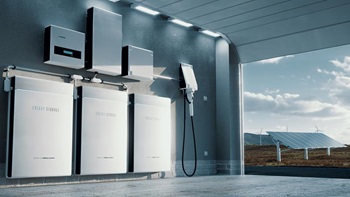 batterie panneaux solaires énergie renouvelable